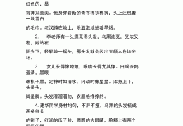 人物描写的优美句子20字左右三年级(人物描写的优美句子20字左右三年级作文)
