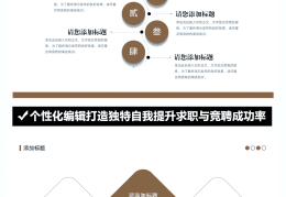 如何做求职简历课件ppt的简单介绍
