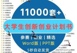 互联网+大学生创新创业大赛的作品(2020互联网+大学生创新创业大赛作品范例)