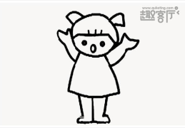 儿童人物怎么画可爱又简单(儿童人物简笔画入门初学技巧)