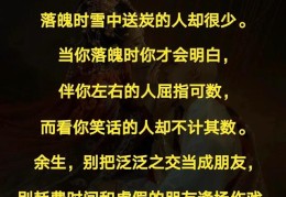 时间识人,不经一事,不懂一人(时间识人,落难知心不经一事,不懂一人什么意思)