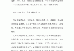 初二人物传记作文600字摘抄(初二人物传记作文600字摘抄大全)