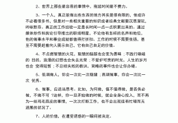 职场上的语录怎么写(职场语录太经典了霸气)