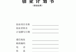 大学生互联网创业计划书模板图片大全(大学生互联网创业计划书模板图片大全集)