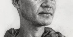 短发人物素描(短发人物素描图片)