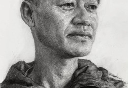 短发人物素描(短发人物素描图片)