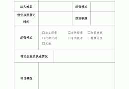 互联网创业大赛项目报名表(互联网大学生创业大赛报名流程)