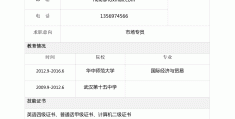 求职简历的格式模板(求职简历的格式模板图片)