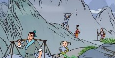 愚公移山图片故事图片大全(愚公移山图片故事图片连环画)