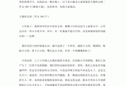 外公人物传记作文600字(外公人物传记作文600字初中)