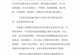 可行性报告案例文章范文模板(可行性报告案例文章范文模板图片)