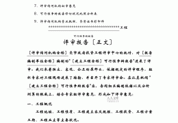项目可行性报告评审意见和建议(项目可行性报告评审意见和建议模板)