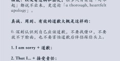 说对不起的意义(说对不起有什么意义)