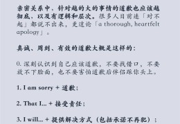 说对不起的意义(说对不起有什么意义)