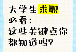 大学生求职应该注意什么(大学生求职应该注意什么细节)