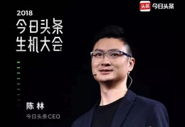 今日头条ceo陈林简介(今日头条新任ceo陈林首次亮相,向张一鸣汇报)