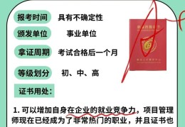 项目管理证书有啥用处(项目管理证是个什么样的证)