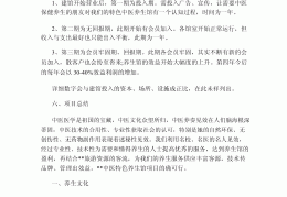 养生馆创业计划书ppt(养生馆创业计划书大学生版)