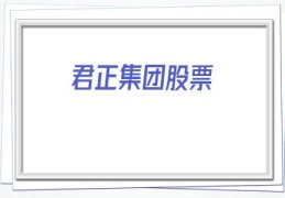 君正集团股票(君正集团股票股吧讨论)