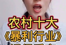 十大暴利最赚钱行业(中国十大暴利赚钱行业排行榜)