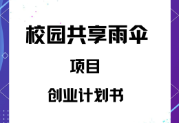共享雨伞商业计划书项目简介(共享雨伞商业计划书的项目简介怎么写)