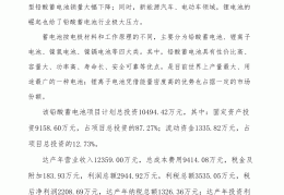 新能源汽车项目建议书(新能源汽车 投资建议书)