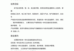 机电一体化简历模板范文(机电一体化简历模板范文图片)