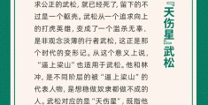 武松人物小传150字(武松人物小传150字初一)