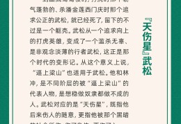 武松人物小传150字(武松人物小传150字初一)