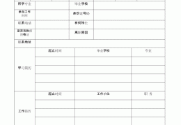学前教育求职简历PDF格式(学前教育求职简历pdf格式图片)