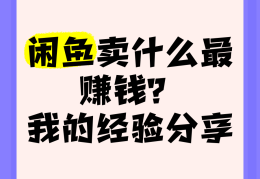 闲鱼赚多少(闲鱼赚多少钱要交税)