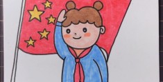 画人物敬礼简笔画(敬礼人物简笔画视频)