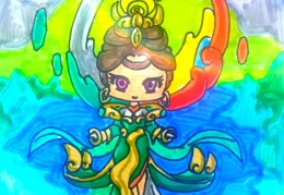 神话人物简笔画儿童画图片(神话人物简笔画儿童画图片大全)