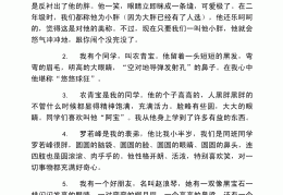 关于描写人物的好句好段10字(关于描写人物的好句好段10字以内)