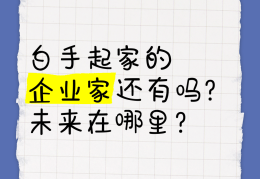 白手起家开什么公司(白手起家创业做什么好)