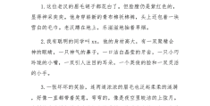 关于人物描写的段落100字(关于人物描写的段落100字以上)