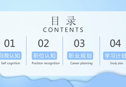 大学生职业规划大赛ppt模板(大学生职业规划大赛PPT模板红色)