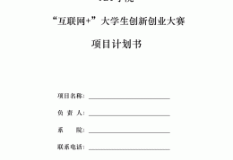 包含大学生项目计划书模板范文有关文化教育怎么写的词条