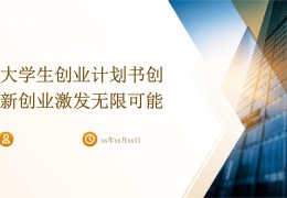 创新创业项目计划书ppt大学生(大学生创新创业计划书模板范文ppt)