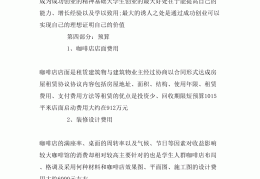 创业计划书完整版5000字(创业计划书模板范文5000字)
