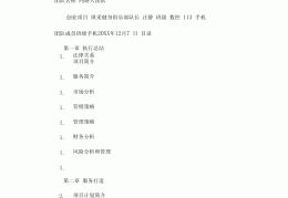 健身房创业项目计划书发展战略怎么写(健身房创业项目计划书发展战略怎么写的)