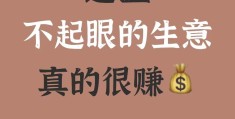 一个人干点啥小生意(一个人做什么小生意好?)