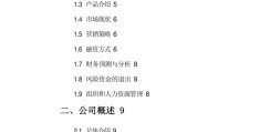 大学项目计划书目录(大学项目计划书目录怎么写)