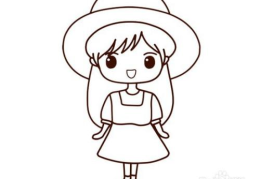 人物简笔画图片大全女孩子简单(人物简笔画图片大全女 可爱 卡通)