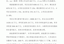 企业可行性报告范文模板图片高清(企业可行性报告范文模板图片高清大图)