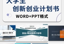 创新创业项目计划书ppt免费文档(创新创业项目计划书ppt免费文档下载)