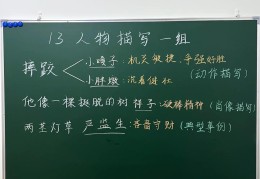《人物描写一组》摔跤课堂笔记(人物描写一组摔跤课堂笔记怎么写)