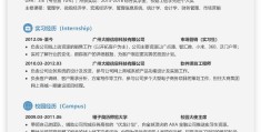 求职简历模板精美(求职简历模板精美图片)