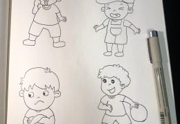 人物简笔画男孩儿怎么画(画人物的简笔画男孩 可爱 简单 彩色)