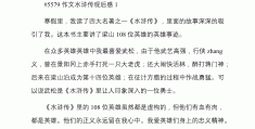 水浒传人物小传300字左右(水浒传人物小传300字左右宋江)